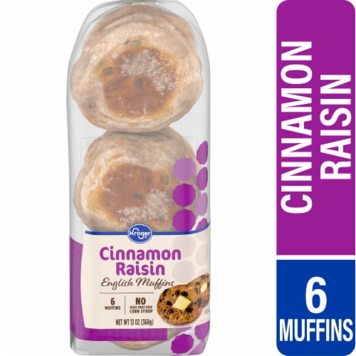 Kroger® Cinnamon Raisin English Muffins