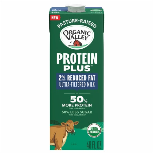 Organic Valley® Protein Plus™ Organic 2% Ultra-Filtered Milk, 48 oz