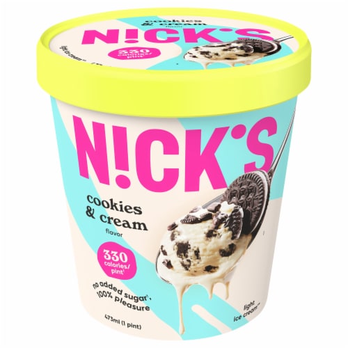Nick's Cookies and Kram Light Ice Cream Pint