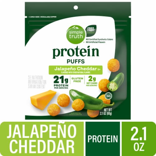 Simple Truth® Protein Jalapeno Cheddar Cheese Puffs Chips