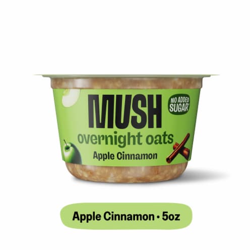 MUSH Apple Cinnamon Overnight Oats