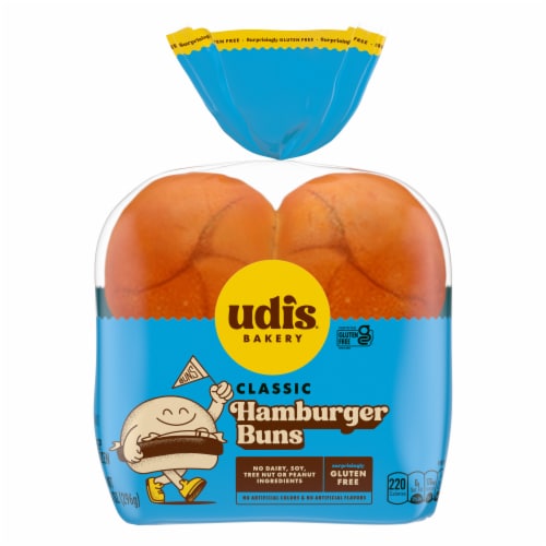 Udi's Gluten Free Frozen Classic Hamburger Buns