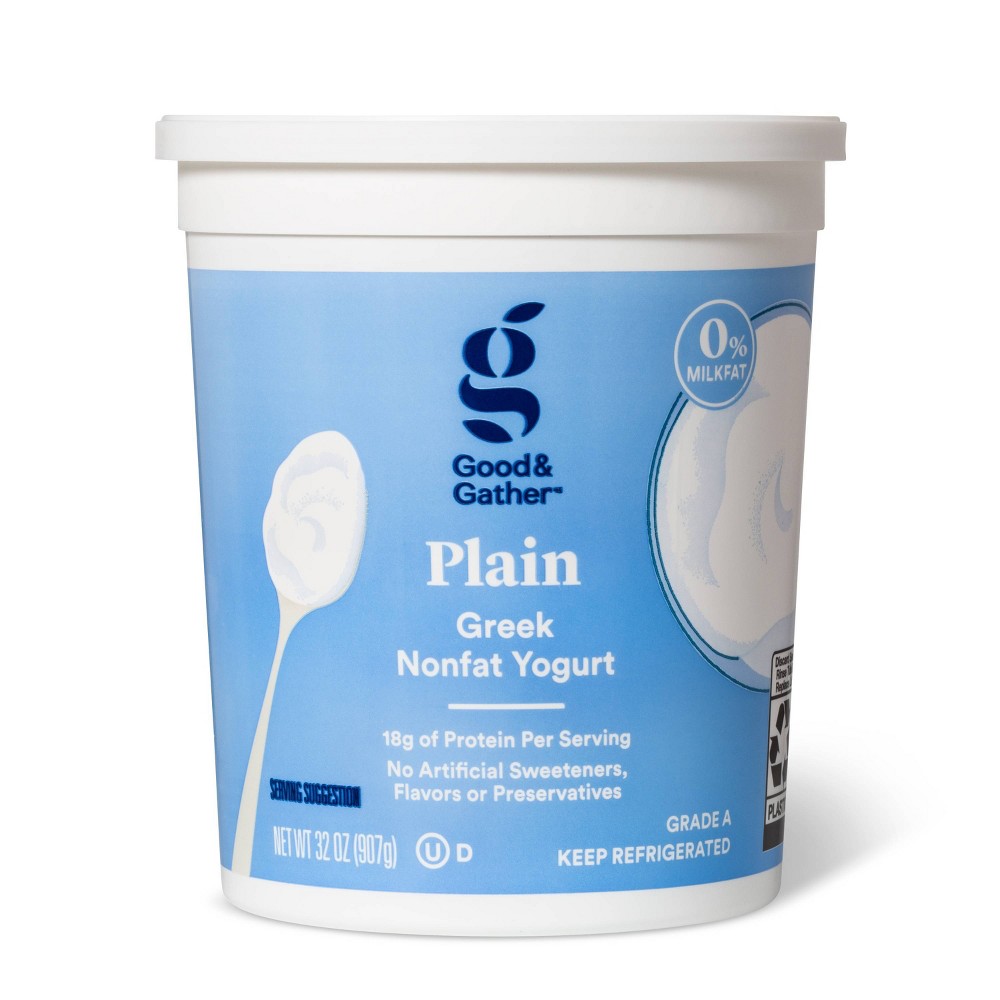 Good & Gather Greek Plain Nonfat 32 oz