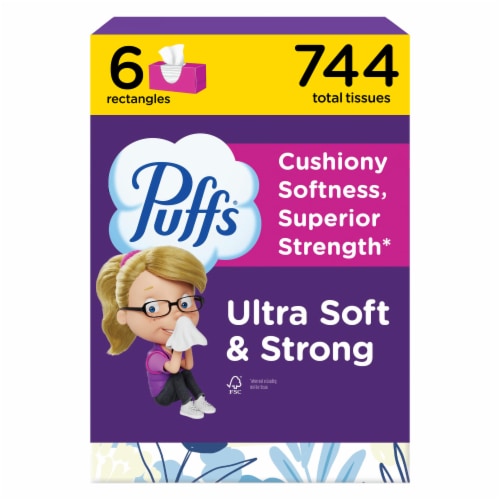 Puffs Ultra Soft Family Facial Tissues