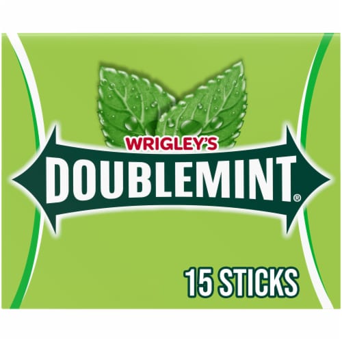 Wrigley's Doublemint Mint Gum Chewing Gum Pack