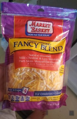 Market Basket Fancy Blend Shredded 16oz