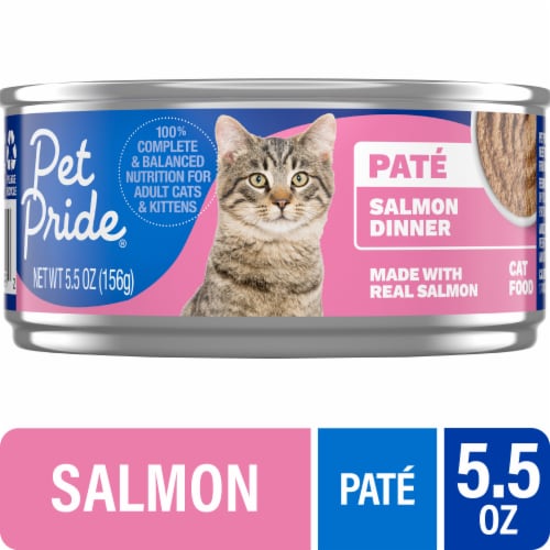 Pet Pride® All Life Stages Wet Cat Food Paté Salmon Dinner
