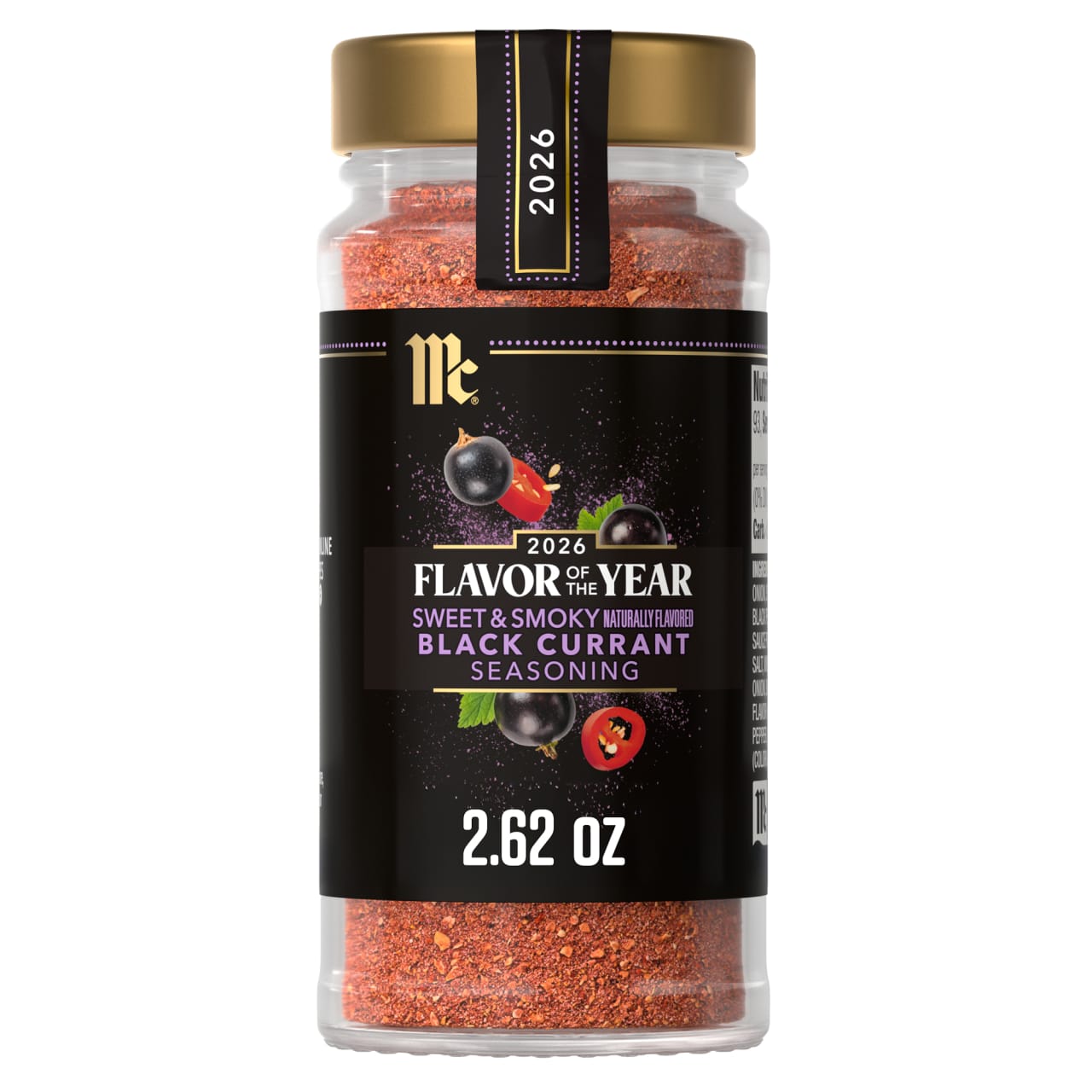 McCormick Sweet & Smoky Black Currant Seasoning, 2.62 oz