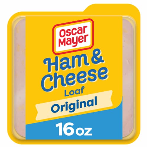 Ham & Cheese Meat Loaf with Real Kraft Cheese