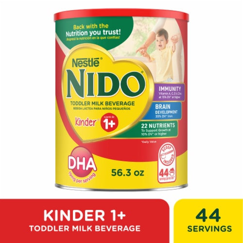 NIDO Kinder 1+ Toddler Milk Beverage 56.3oz Can