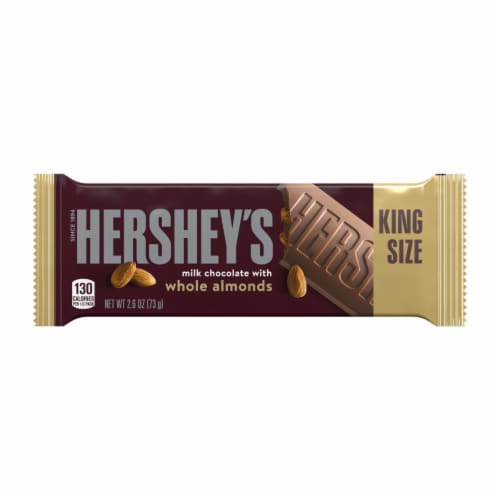 Hersheys Milk Chocolate with Almonds King Size Bar