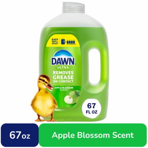 Dawn Ultra Refill Jug Dish Soap Dishwashing Liquid Apple Blossom