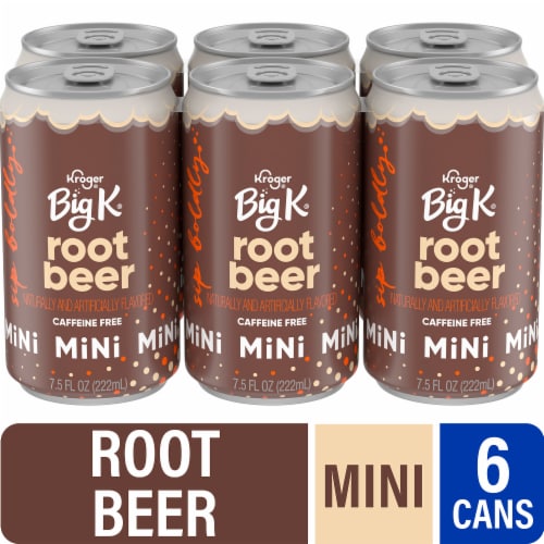 Big K® Caffeine Free Root Beer Mini Cans