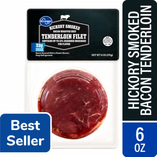 Kroger® Hickory Smoked Bacon Wrapped Tenderloin Filet