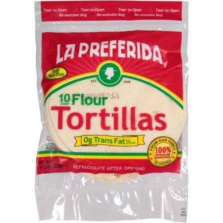 La Preferida Soft Taco Size Flour Tortillas, 11.2 Oz, (Pack of 20)