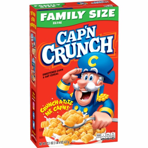Cap'n Crunch Sweetened Corn & Oat Cereal