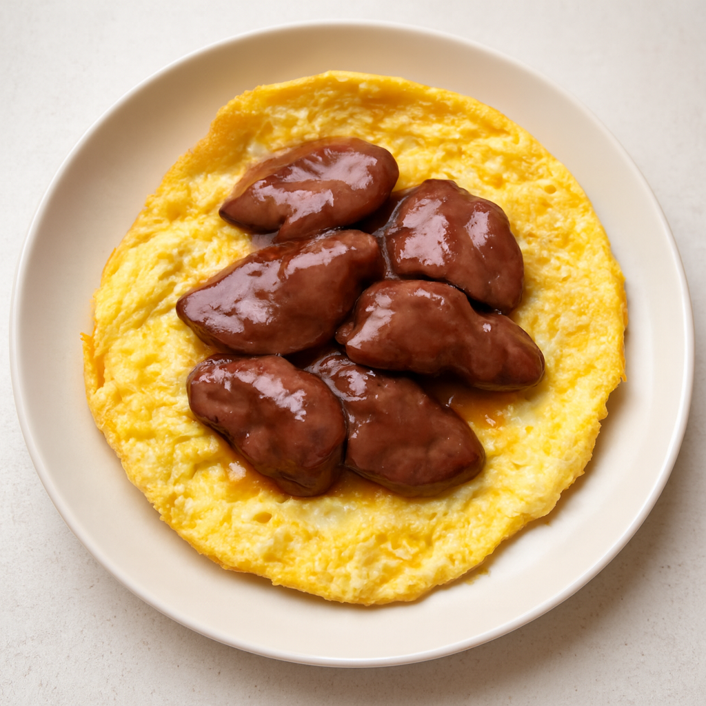 Chicken Liver Omelet
