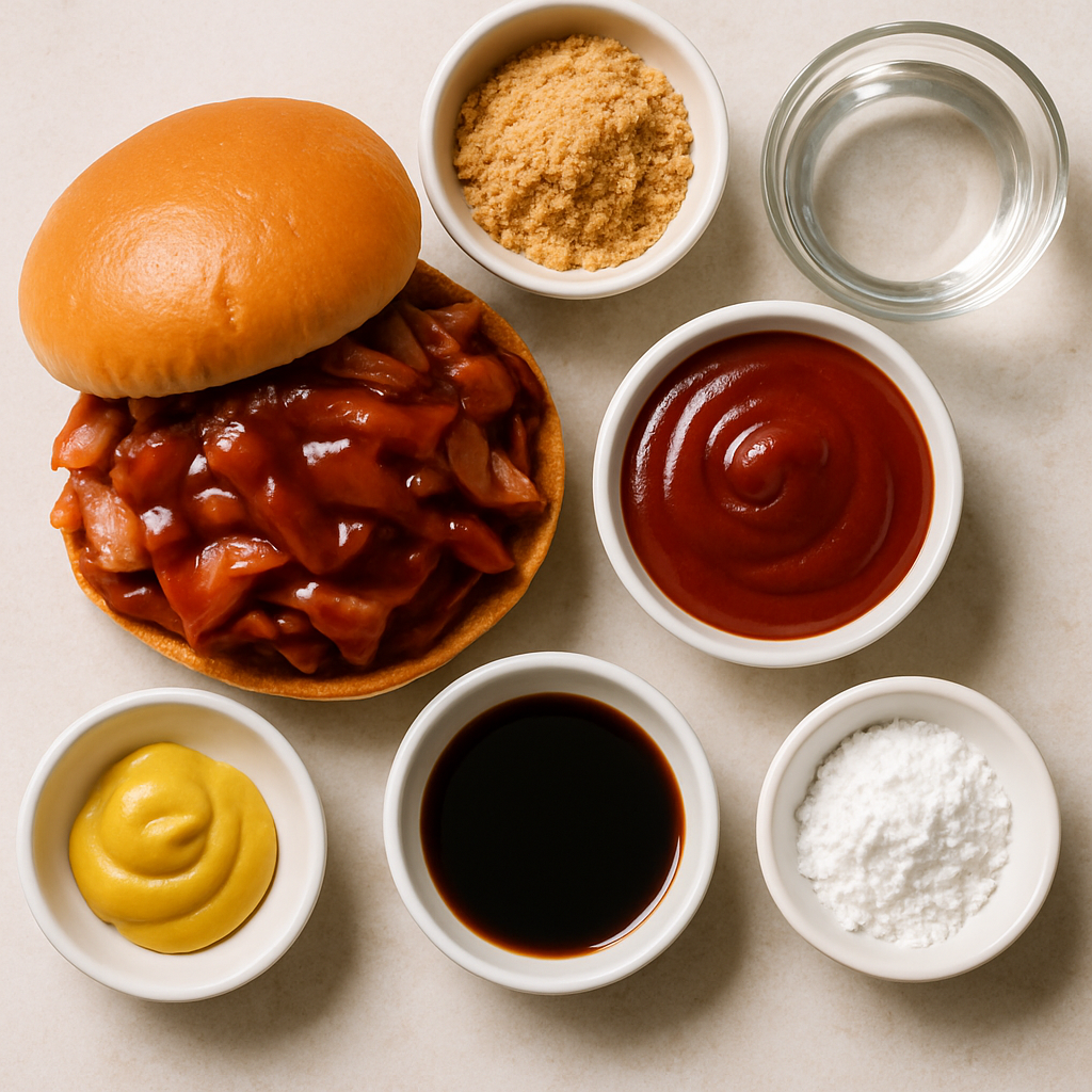 10-Minute BBQ Ham Sandwiches