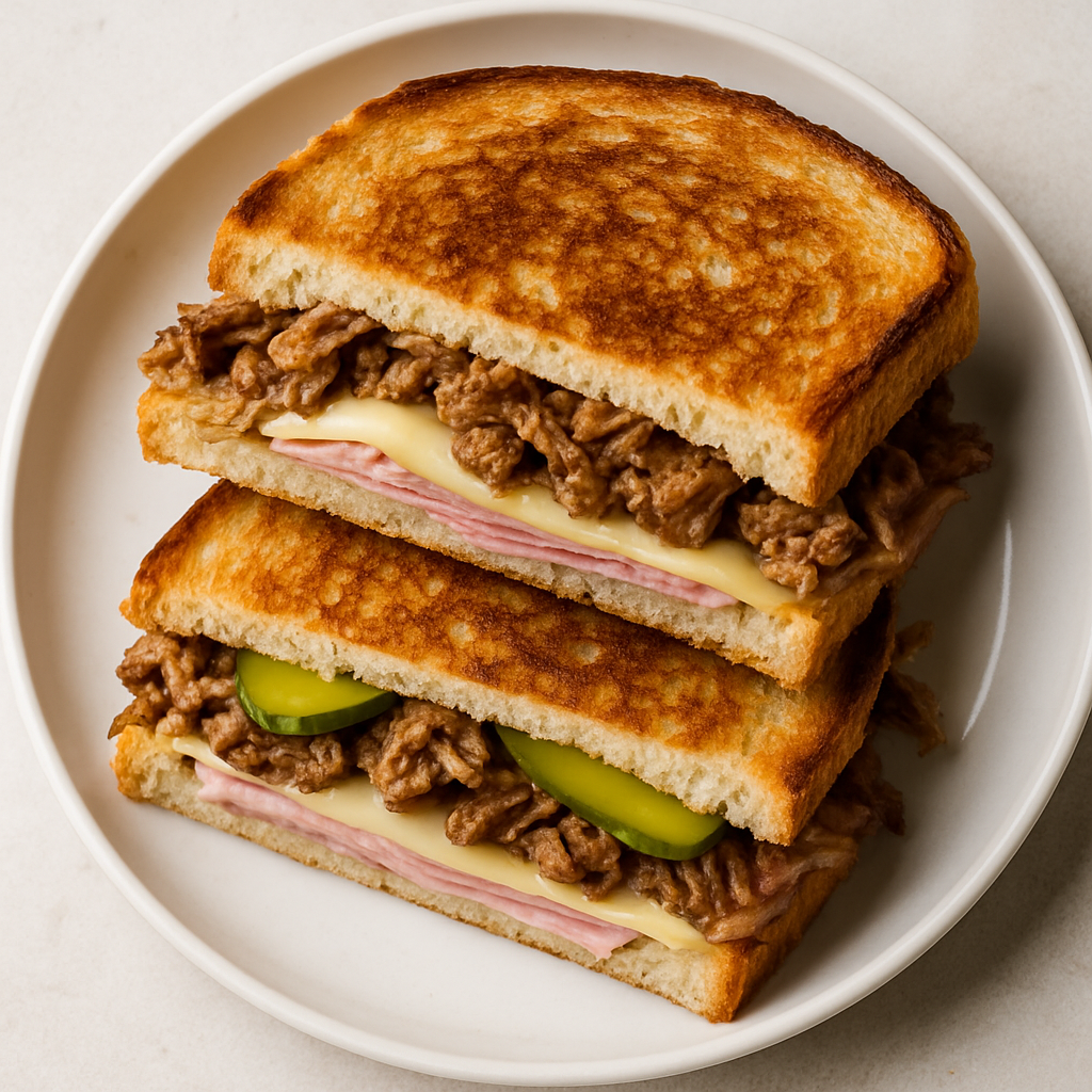 Sándwich de Queso Cubano a la Parrilla