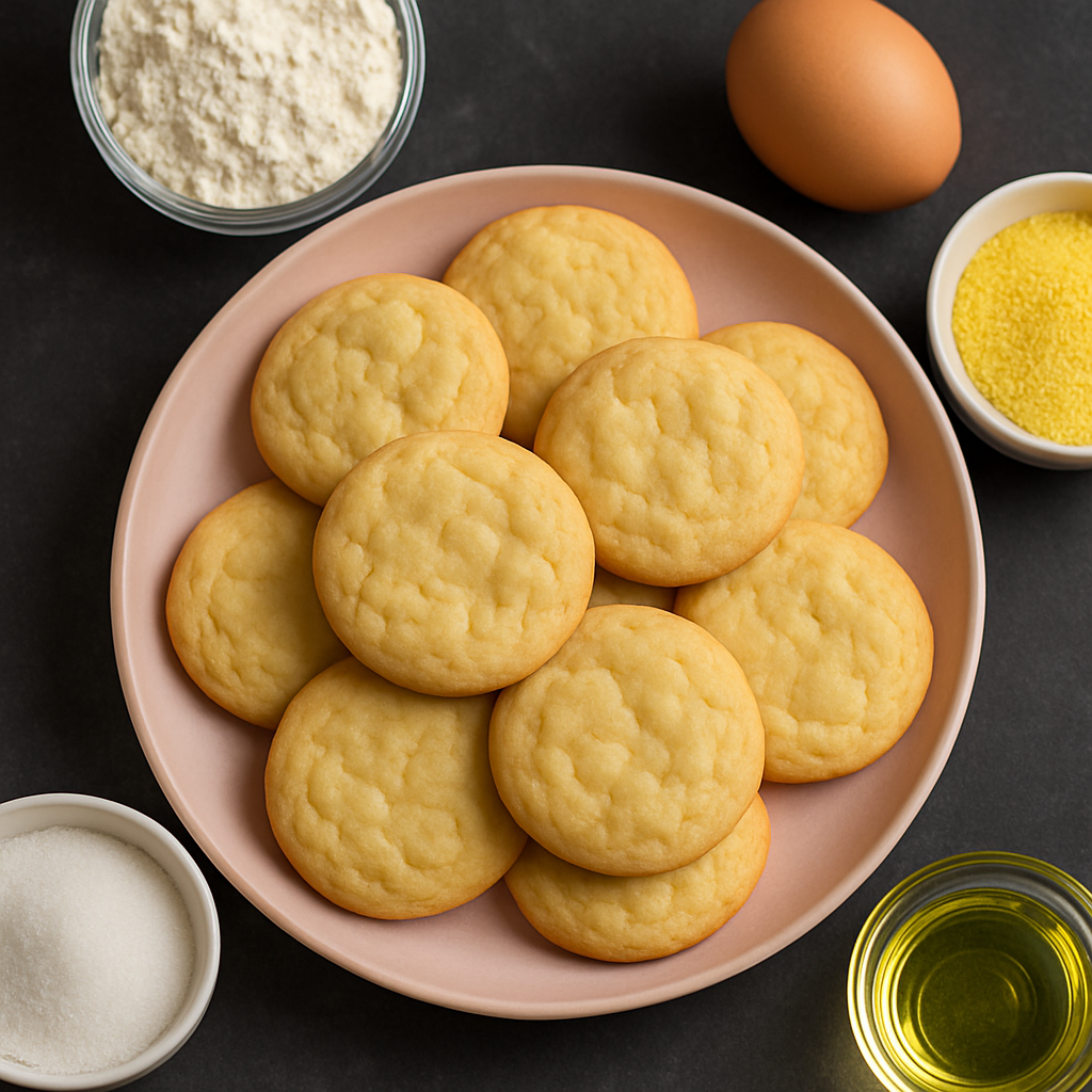 Lemon Pudding Cookies