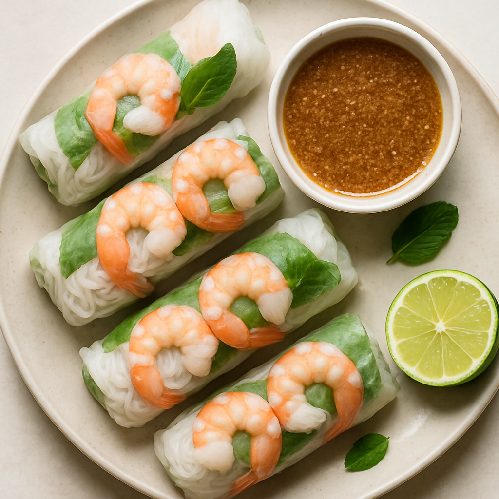 Vietnamese Prawn Rolls