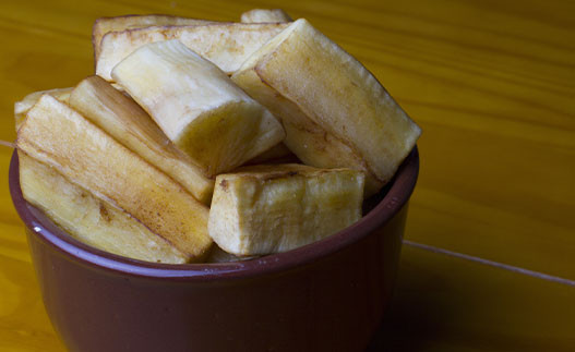 Oven-Fried Yucca
