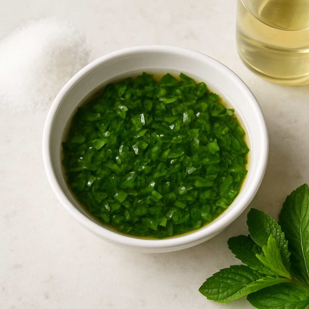 Salsa Simple de Menta