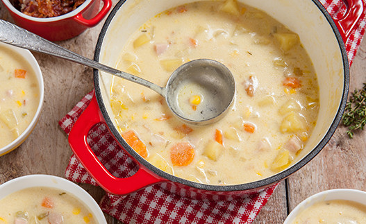 Cheese and Corn Chowder