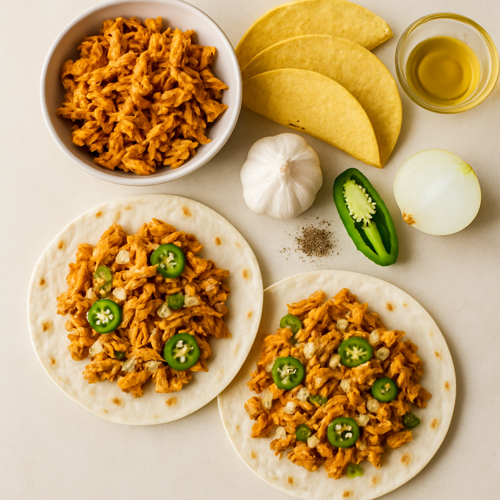 Tacos de Pollo al Estilo Napa
