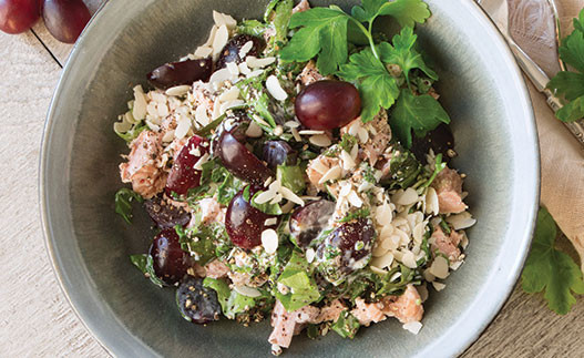 Tuna Salad with Grapes
