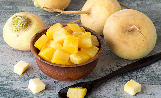 Honey Glazed Turnips