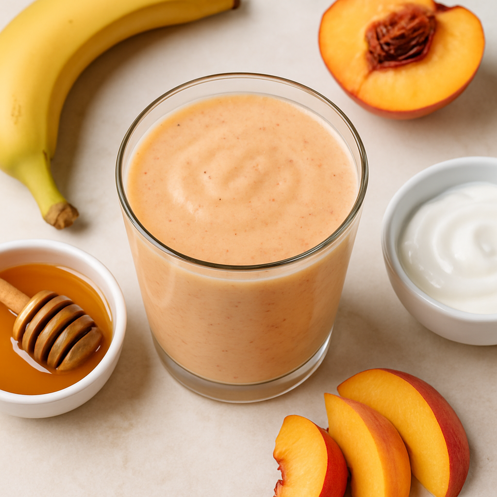 Bananas for Peaches Smoothie