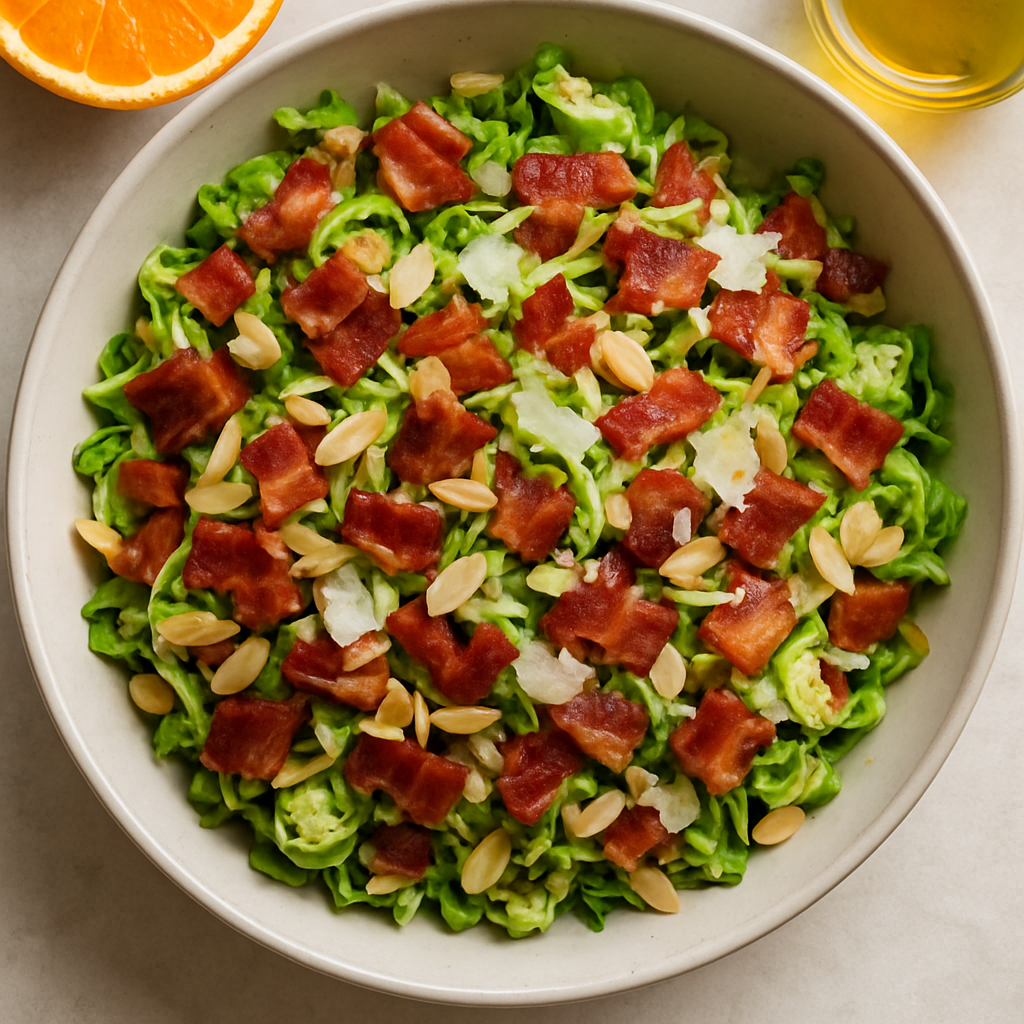 Bacon and Brussels Sprout Salad