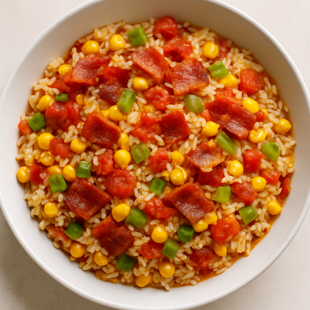 Cajun Corn and Rice