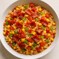 Cajun Corn and Rice