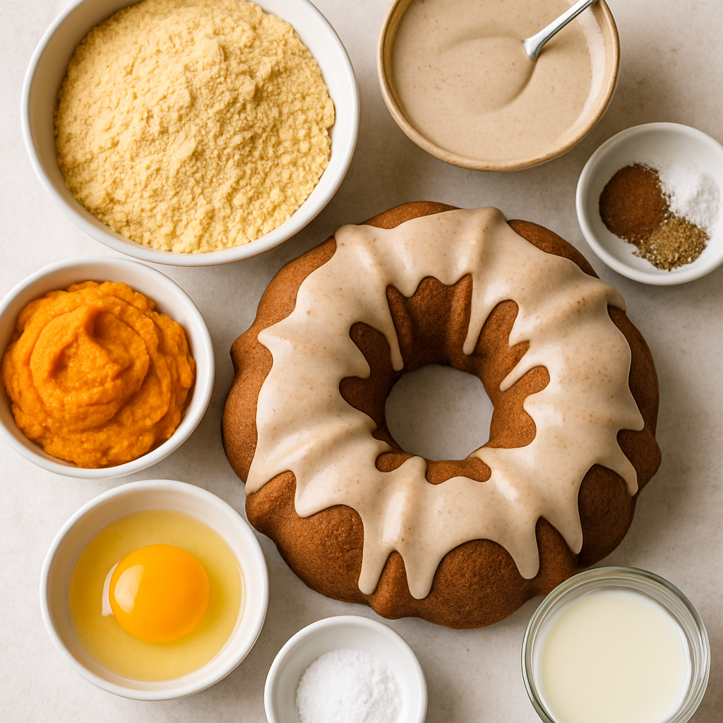 Pumpkin Bundt Cake with Cinnamon Glaze