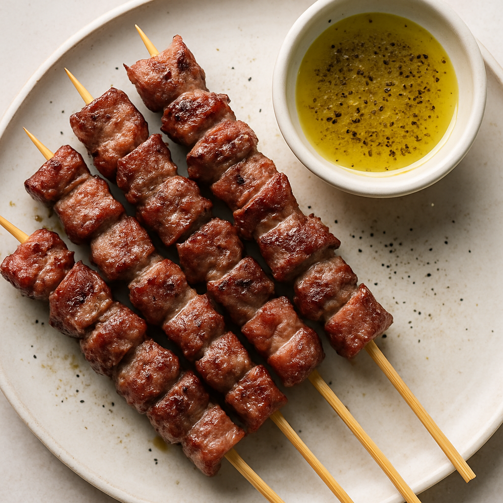Grilled Italian-Style Lamb Skewers (Arrosticini Abruzzesi)