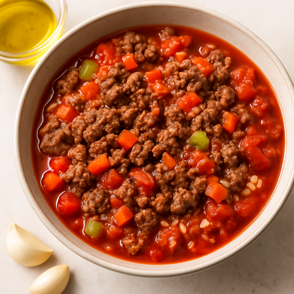 Tomato and Beef Ragù