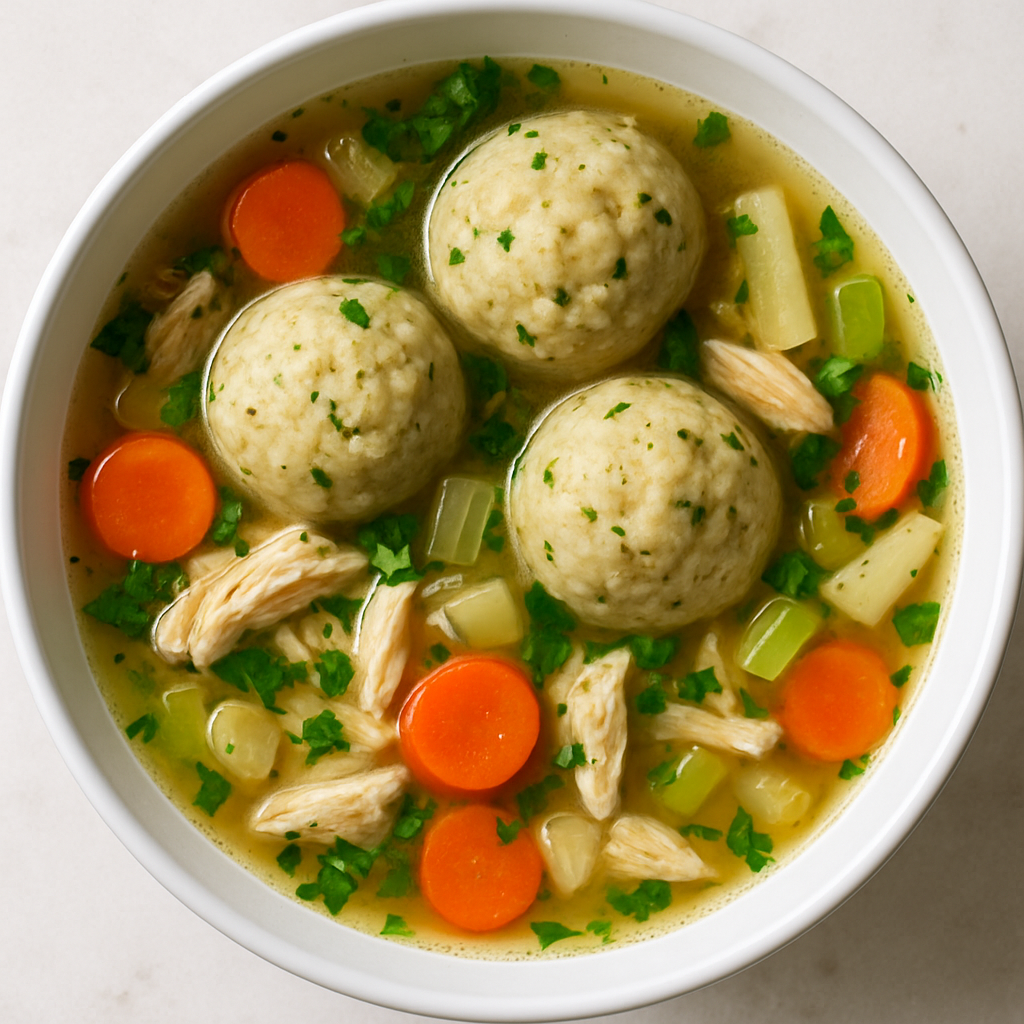 La Sopa de Bolas de Matzá de la Tía Gillie