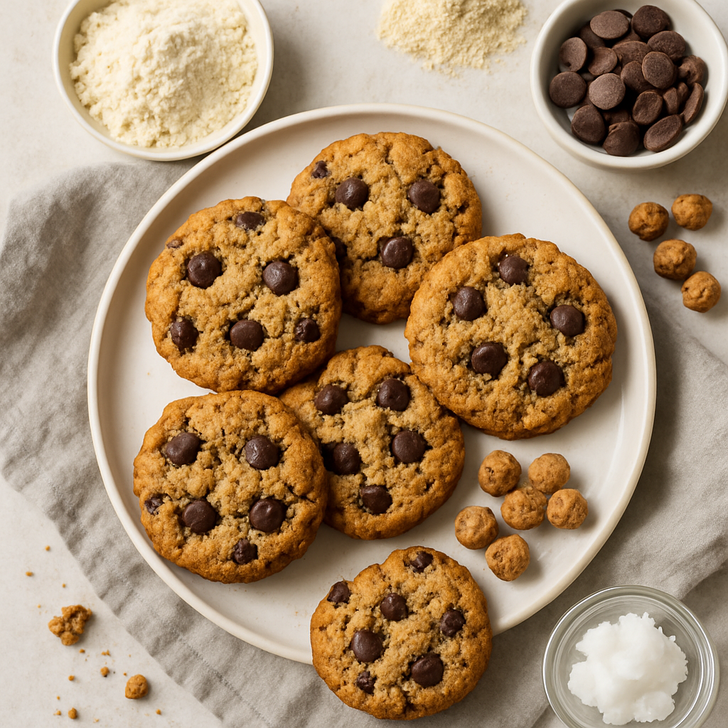 Tigernut Chocolate Chip Cookies