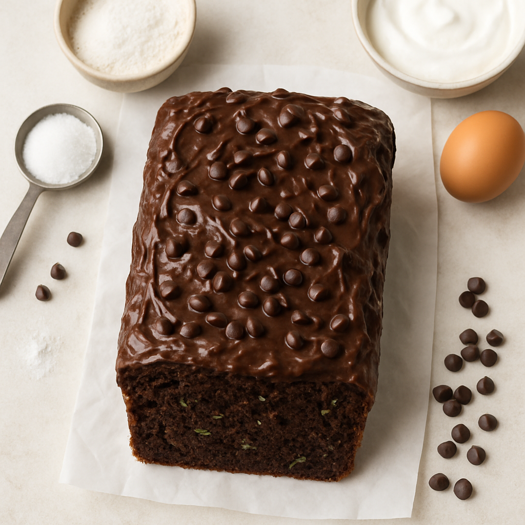 Double Chocolate Zucchini Bread