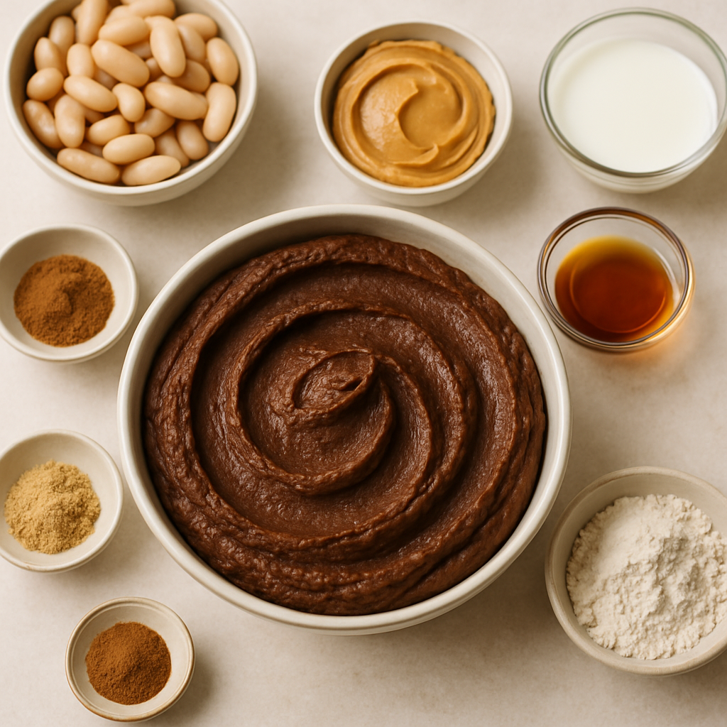 Peanut Butter Dark Chocolate Hummus
