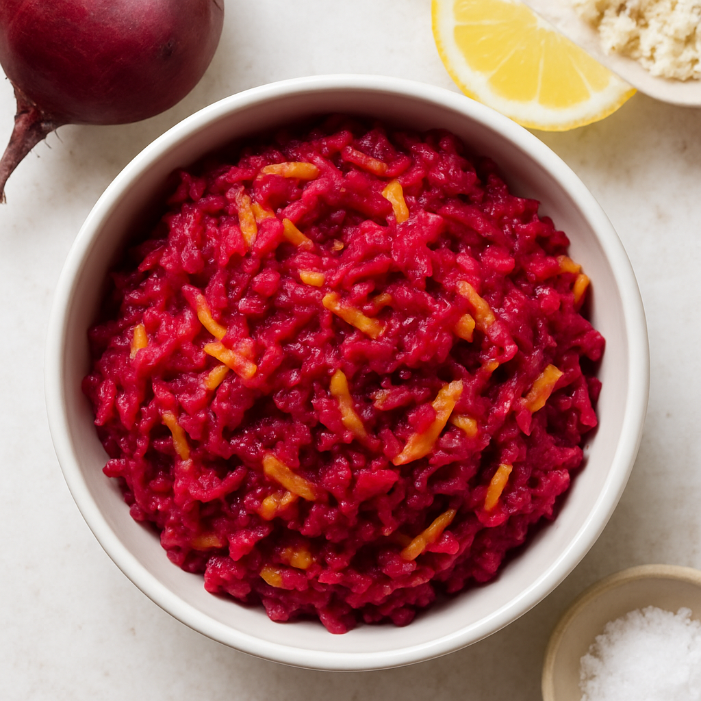Red and Yellow Beet Horseradish