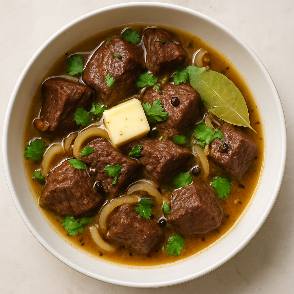 Beef Calvados