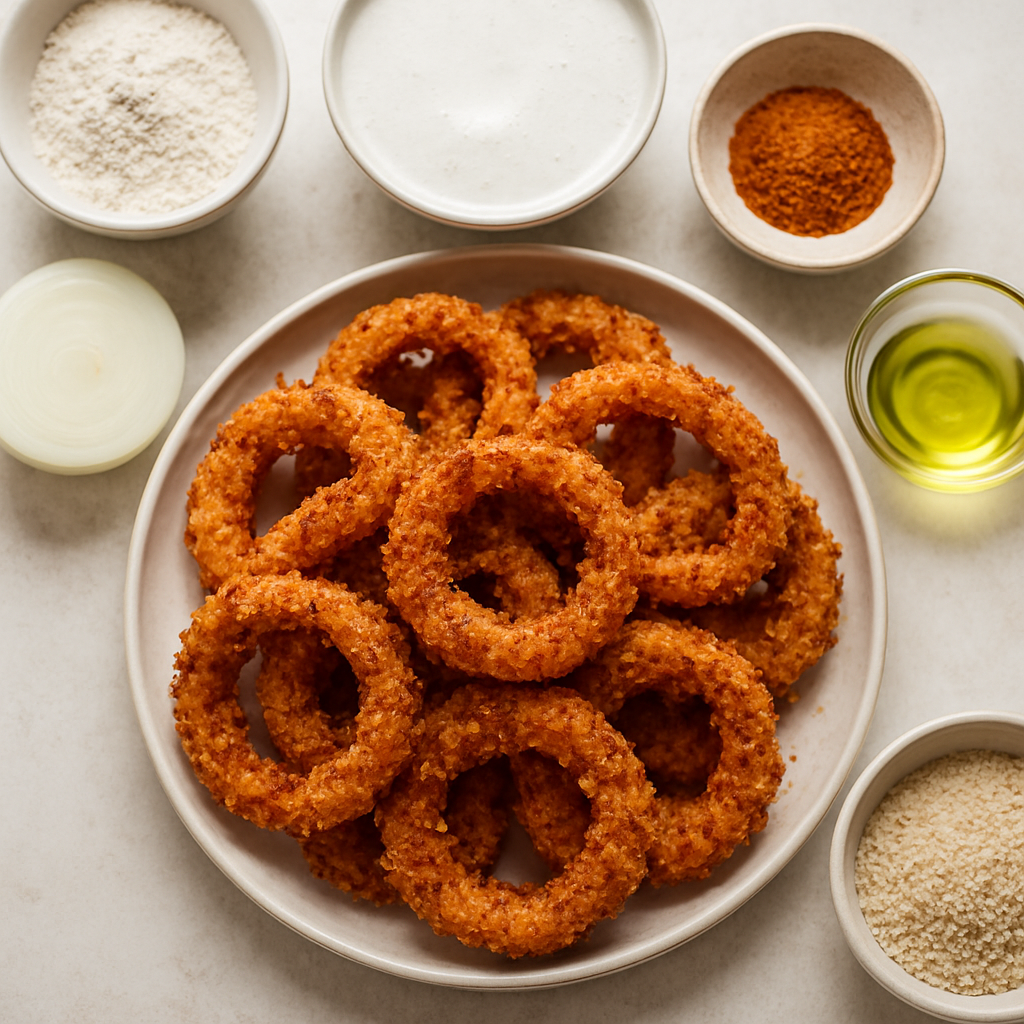 Crispy Cajun Onion Rings