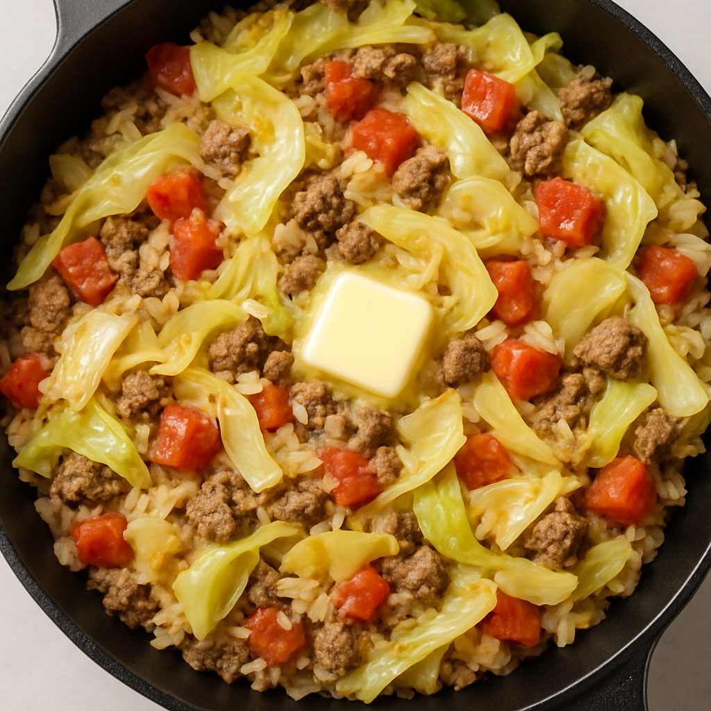 Cena en Sartén Estilo Alemán