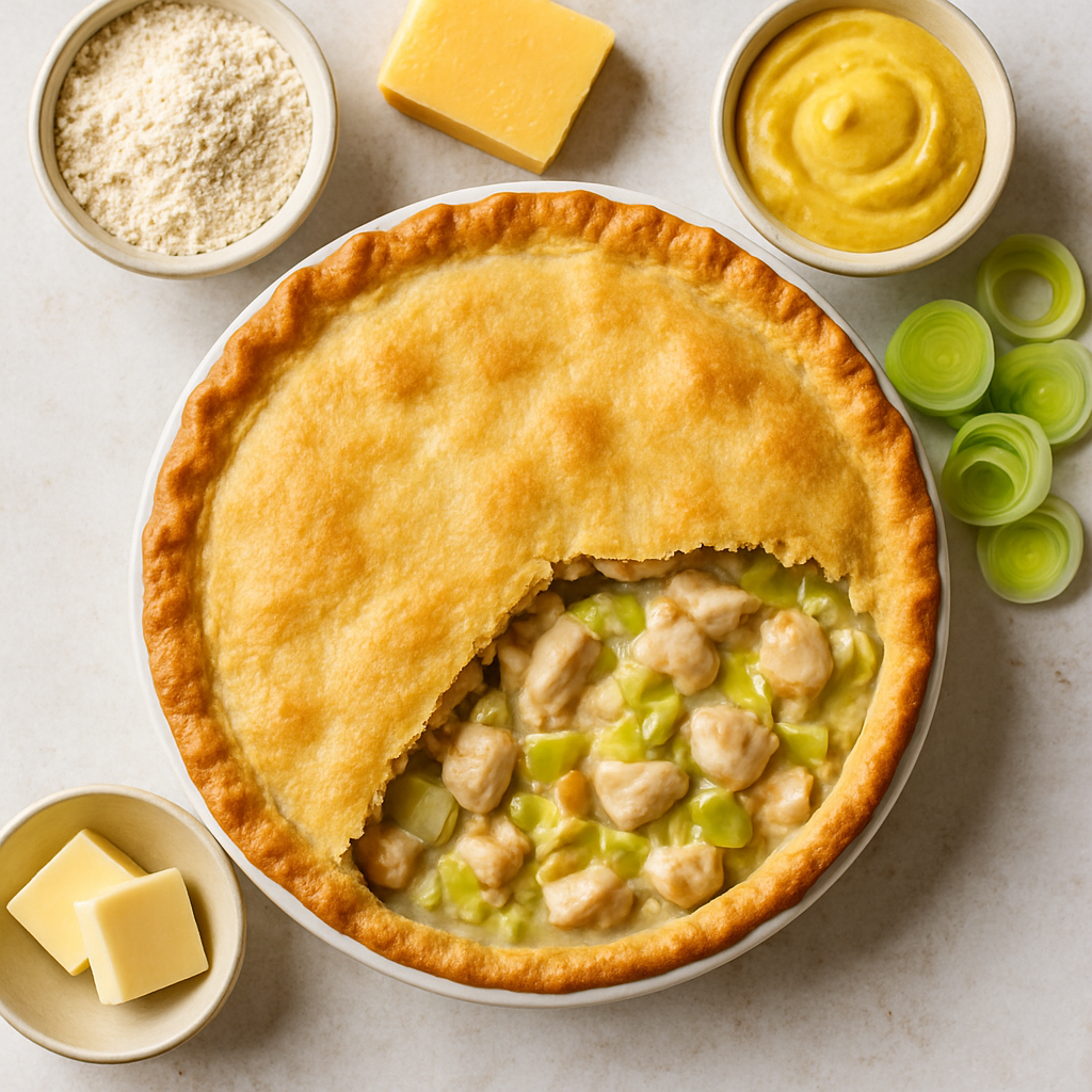 Chicken & Leek Pie