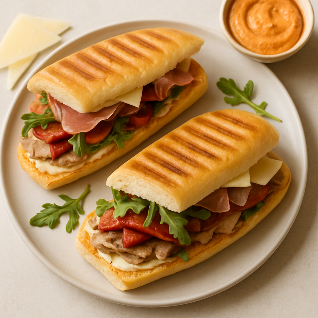 Sándwiches Cubanos Españoles
