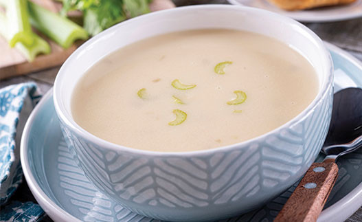Deliciosa Sopa Cremosa Baja en Grasas