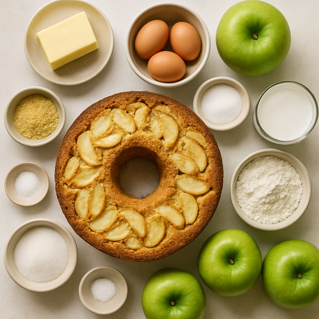 Mom's Jewish Apple Cake